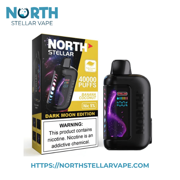 Banana Coconut North Stellar Dark Moon Edition 40K Puffs