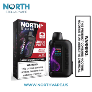 Black Cherry North Stellar Dark Moon Edition 40K Puffs