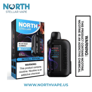 Blue Razz Gummies North Stellar Skyfall Edition 40K Puffs