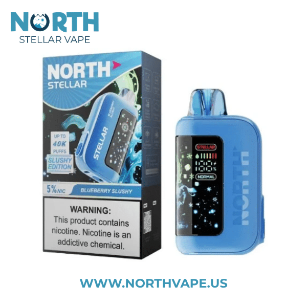 Blueberry Slushy North Stellar Slushy Edition 40K Disposable Vape
