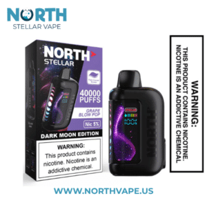 Grape Blow Pop North Stellar Dark Moon Edition 40K Puffs