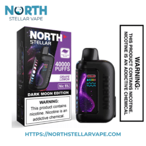 Grape Lemon North Stellar Dark Moon Edition 40K Puffs