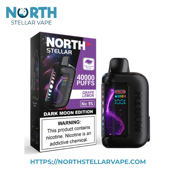 Grape Lemon North Stellar Dark Moon Edition 40K Puffs - Image 2