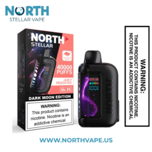 Juicy Peach Ice North Stellar Dark Moon Edition 40K Puffs
