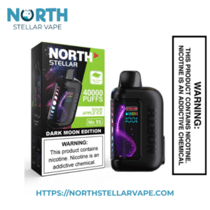Sour Apple Ice North Stellar Dark Moon Edition 40K Puffs