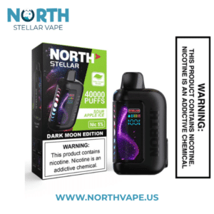 Sour Apple Ice North Stellar Dark Moon Edition 40K Puffs