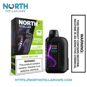 Sour Cranapple North Stellar Sour Edition 40K Puffs