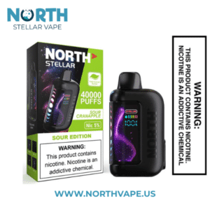 Sour Cranapple North Stellar Sour Edition 40K Puffs