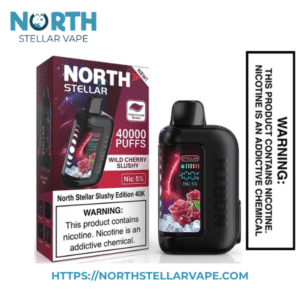 Wild Cherry Slushy North Stellar Slushy Edition 40K Disposable Vape