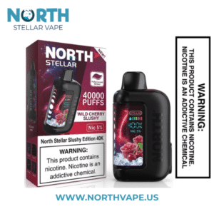 Wild Cherry Slushy North Stellar Slushy Edition 40K Disposable Vape